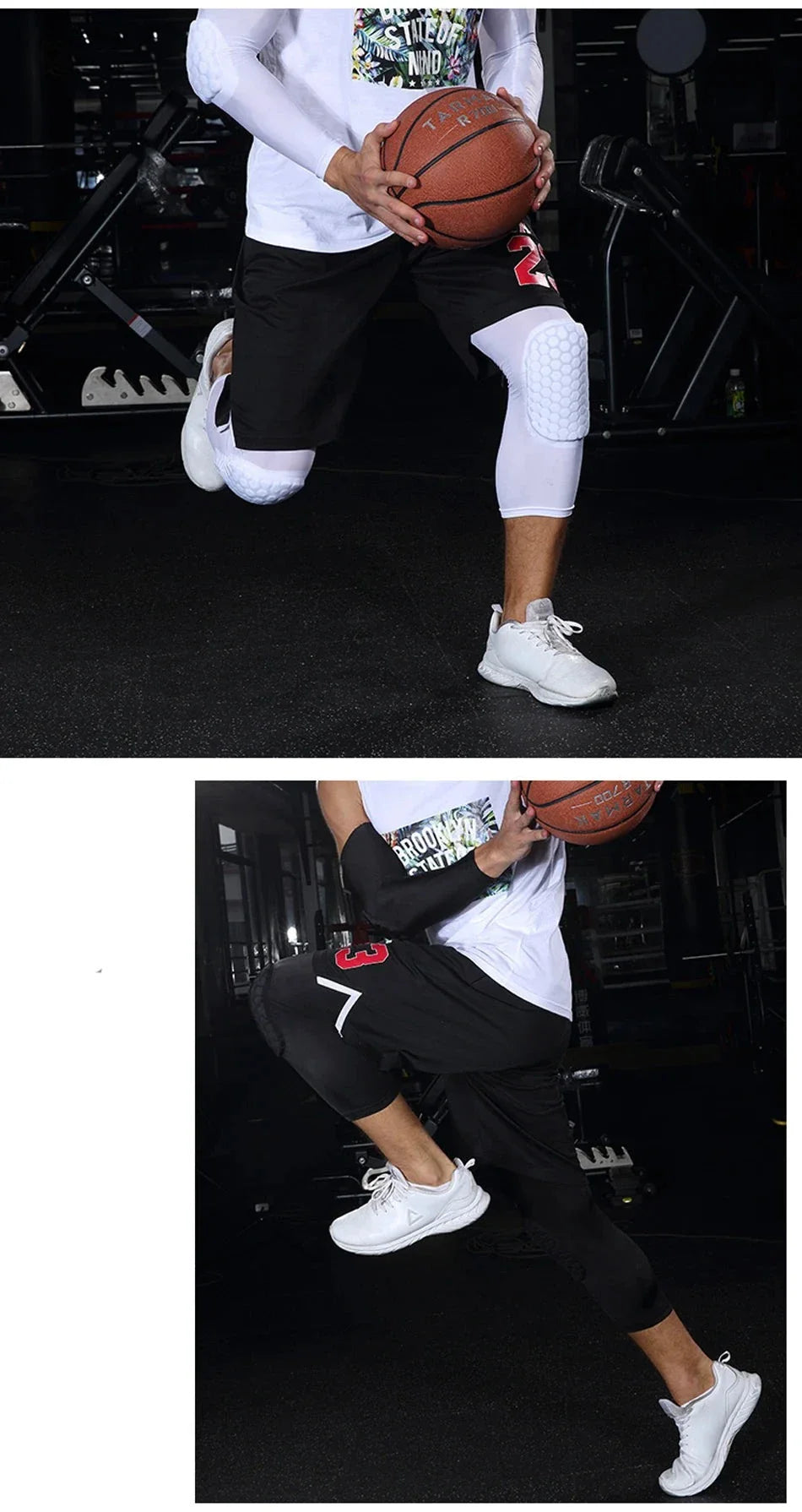 Genouillère pour basketball