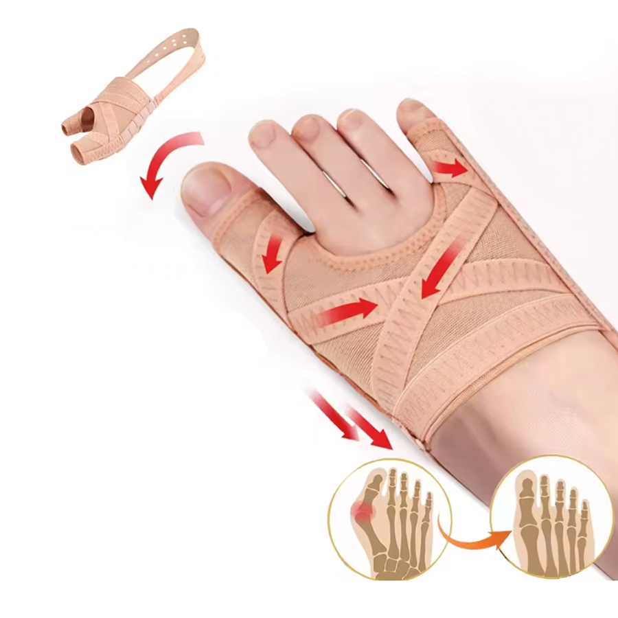 Orthèse hallux valgus souple