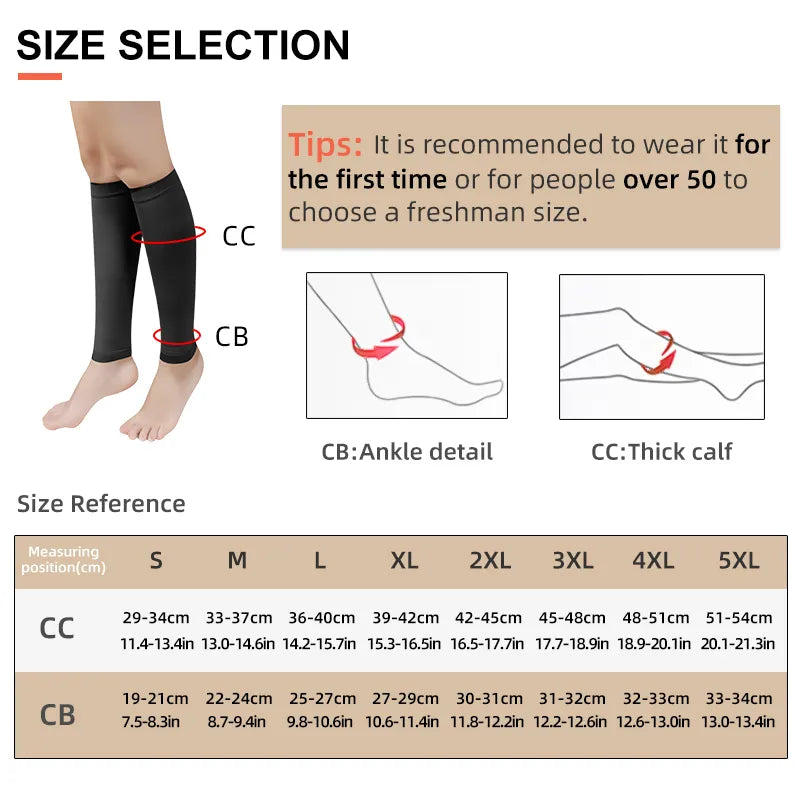 Manchon de compression pour mollet Softleg