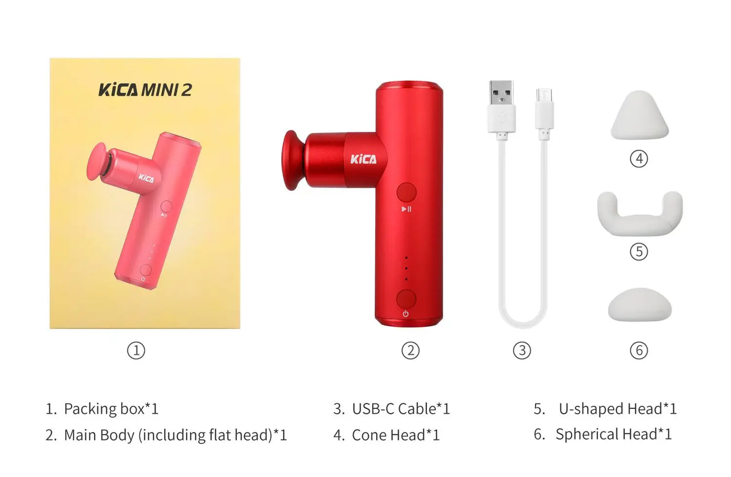 Mini pistolet de massage portable
