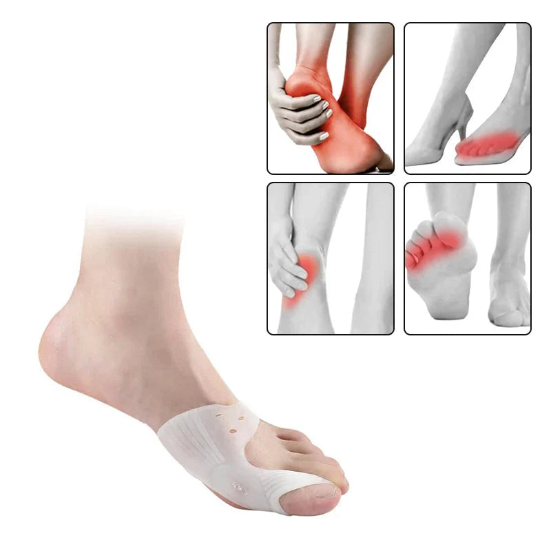 Orthèse orteil souple et discrète pour Hallux Valgus