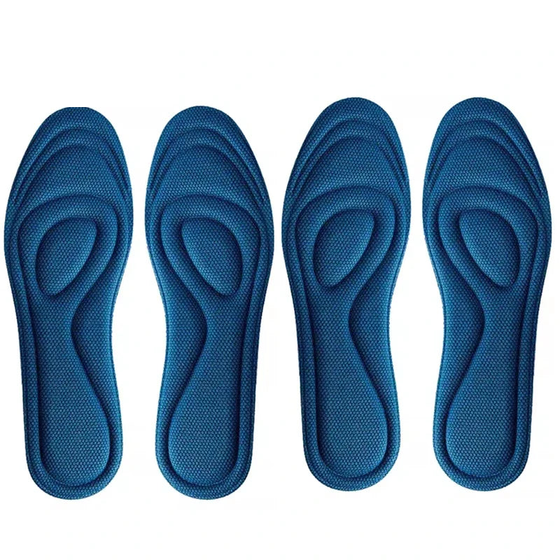 Semelles orthopédiques unisexes ergonomiques pour chaussures de sport