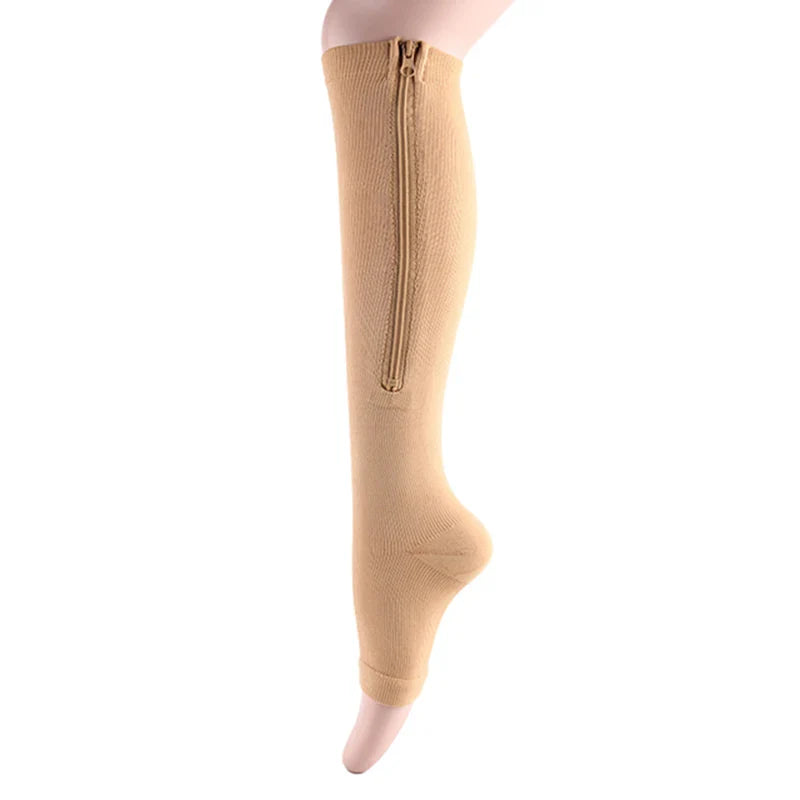 Chaussette de contention femme Zip Compress