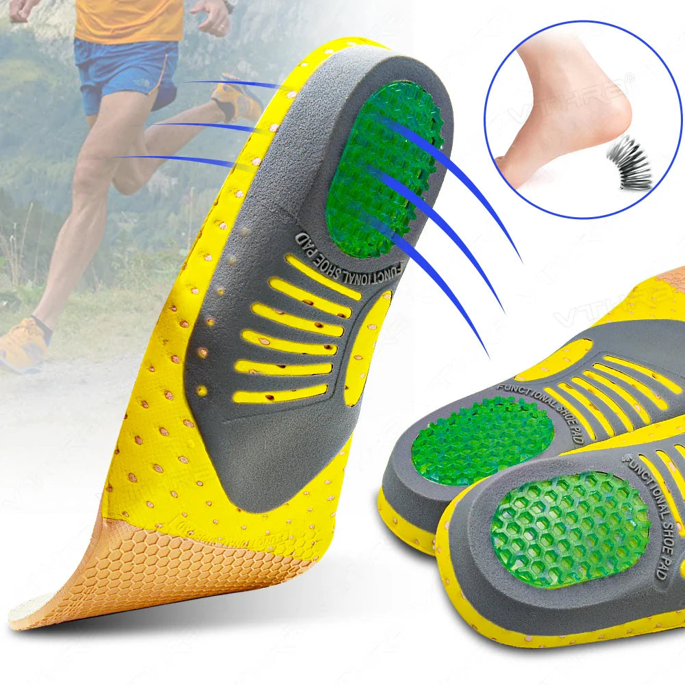 Semelles orthopédiques pied plat ultra confort