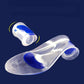 Semelles orthopédiques unisexes en gel pour pieds plats