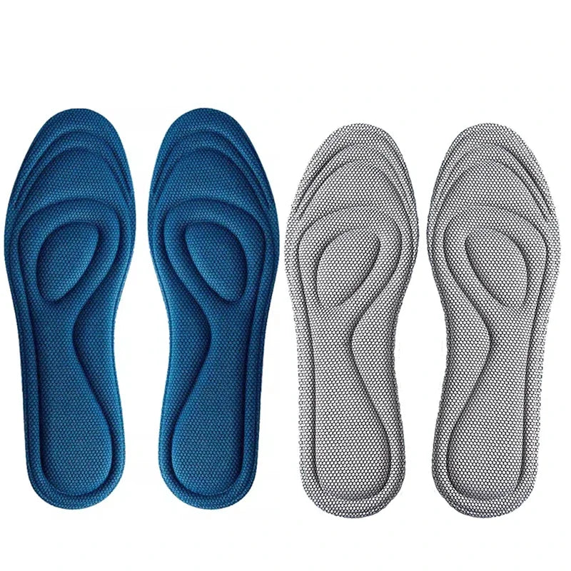 Semelles orthopédiques unisexes ergonomiques pour chaussures de sport