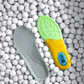 Semelle orthopédique respirante à billes de gel