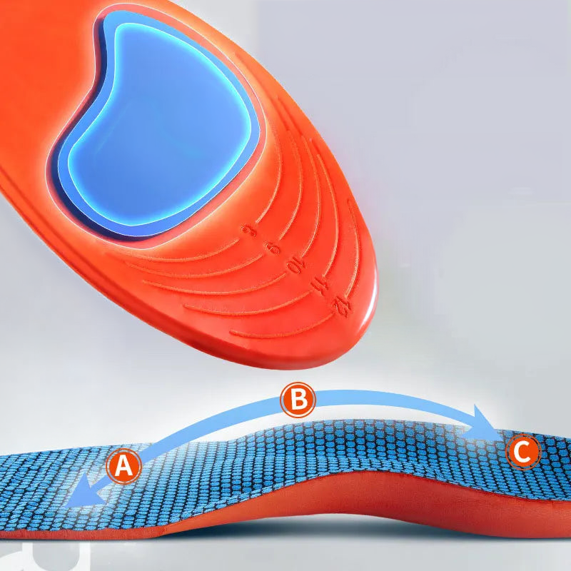 Semelle orthopédique pour pieds plats
