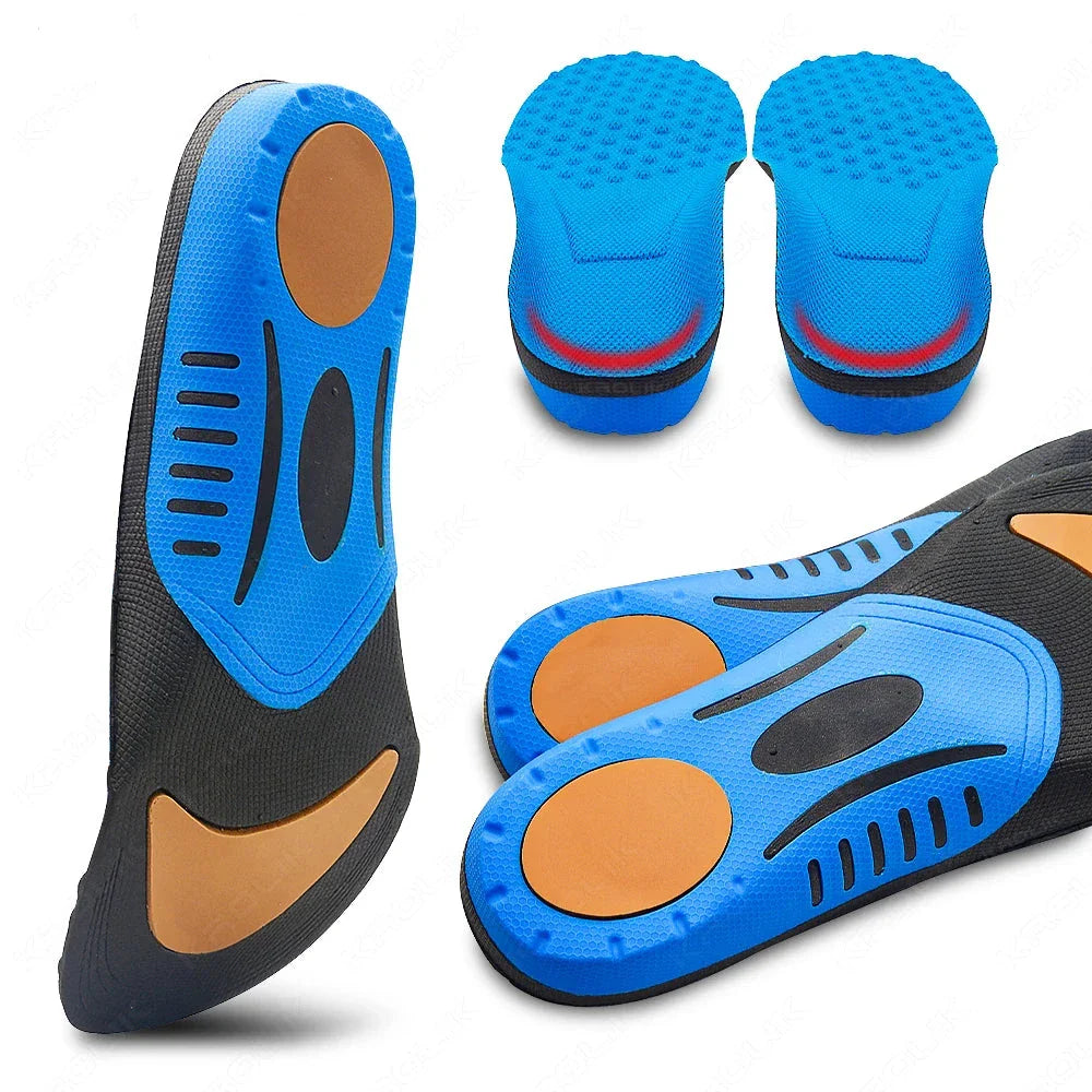 Semelles orthopédiques pied plat ultra confort