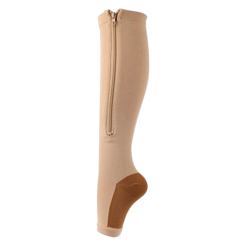 Chaussette de contention femme Zip Compress