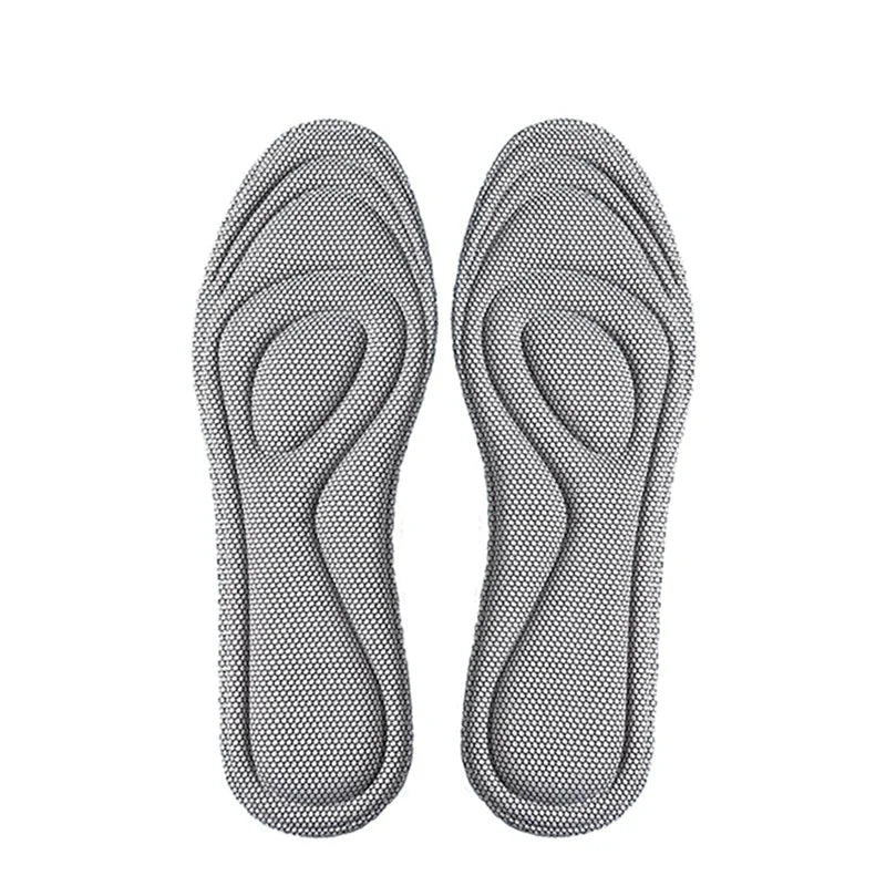 Semelles orthopédiques unisexes ergonomiques pour chaussures de sport