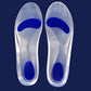 Semelles orthopédiques unisexes en gel pour pieds plats