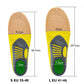 Semelles orthopédiques pied plat ultra confort