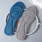 Semelles orthopédiques unisexes ergonomiques pour chaussures de sport