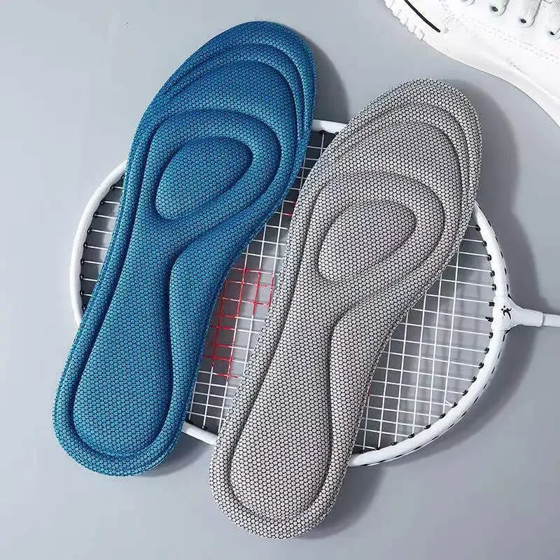 Semelles orthopédiques unisexes ergonomiques pour chaussures de sport