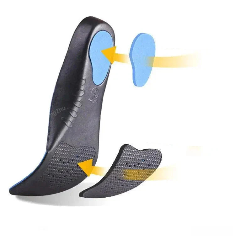 Semelle orthopédique confort avec talon gel